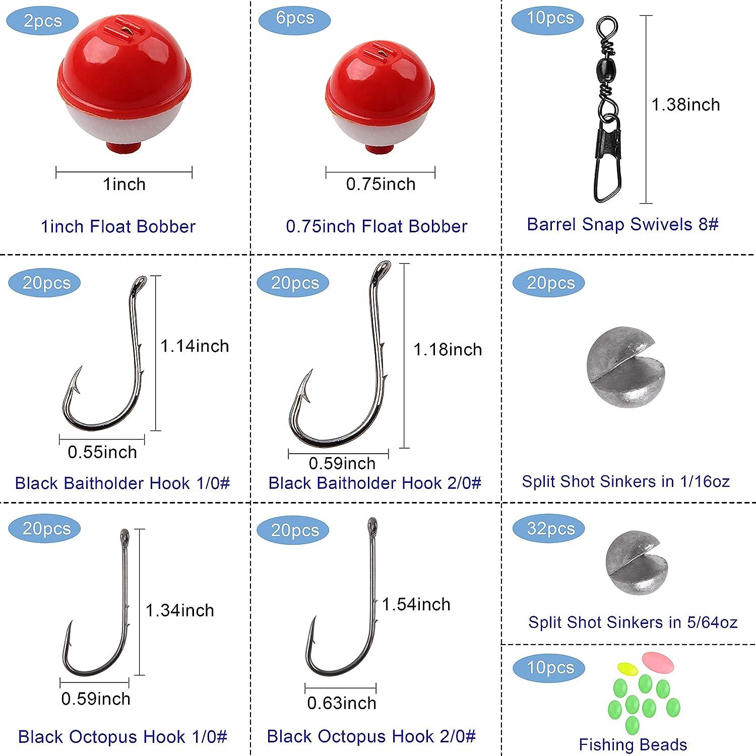 Fish Hooks & Bobbers