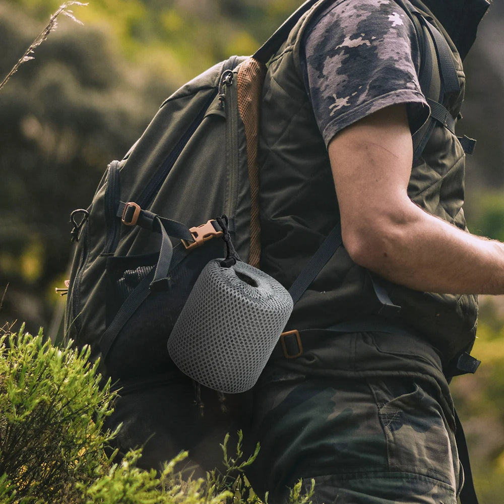 Tomshoo 220/350/450/600ml Double Layer Titanium Water Cup Coffee Tea Mug for Home Outdoor Camping Hiking Backpacking Picnic