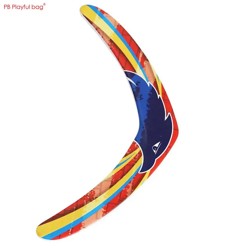 Professional EVA Outdoor Flight Boomerang Adult Child Outdoor Sports Game Toy Soft Safety Boomerang AC164