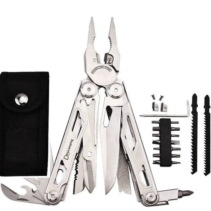 DL30 Multitools Hand Diy Multi Tools Multi-tool Clamp Folding Knives Scissor Cutters EDC Survival Gear Manual Pliers