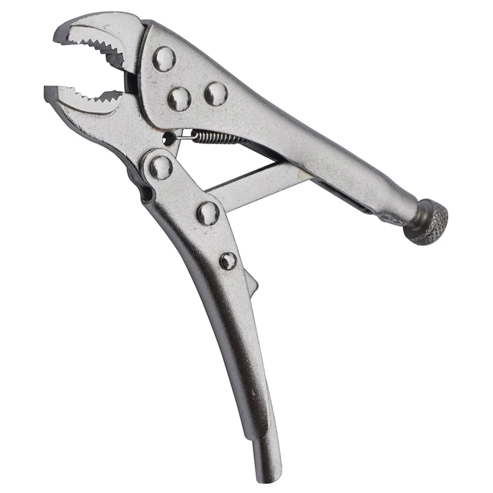 4.5 inch Mini Locking Pliers Curved Jaw Locking Pliers Mini Toughbuilt Multitool Pliers Convenient Pliers for Maintenance