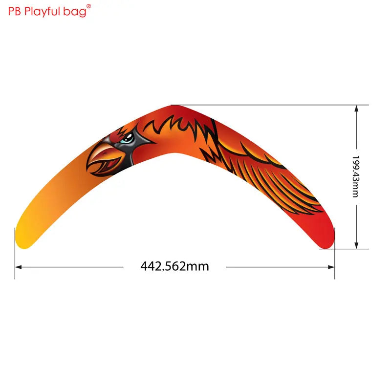 Professional EVA Outdoor Flight Boomerang Adult Child Outdoor Sports Game Toy Soft Safety Boomerang AC164