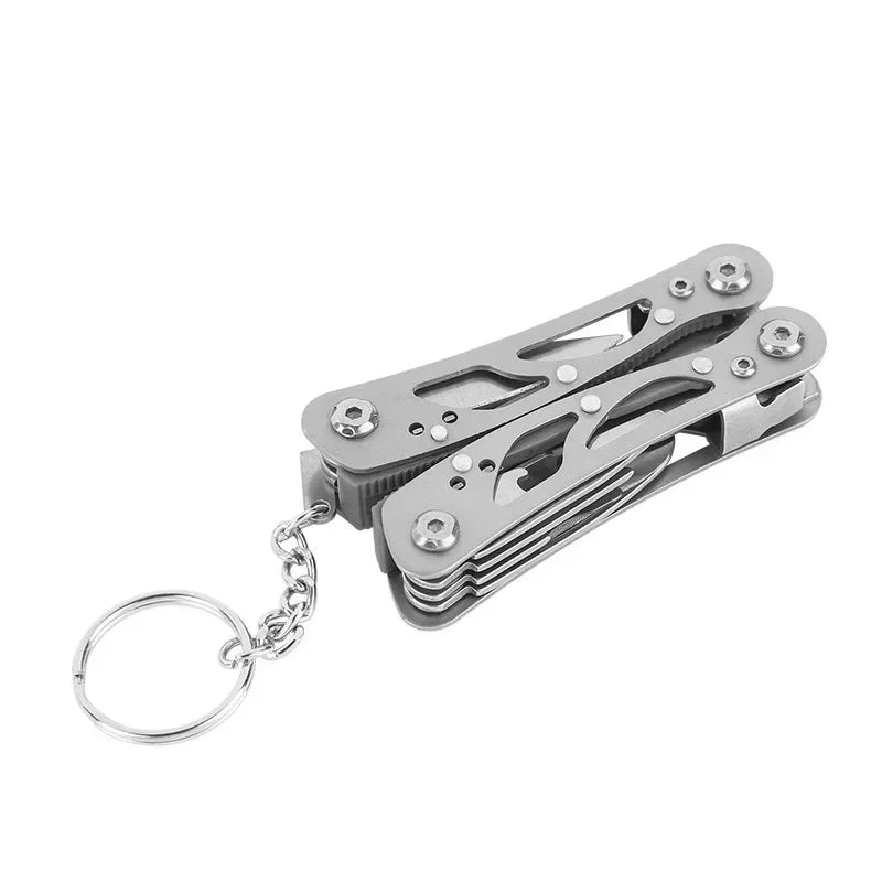 Folding Multi-tool Pocket Knife Pliers Mini Portable Fold Outdoor Hunting Rescue Survival  Multipurpose Repair Tool