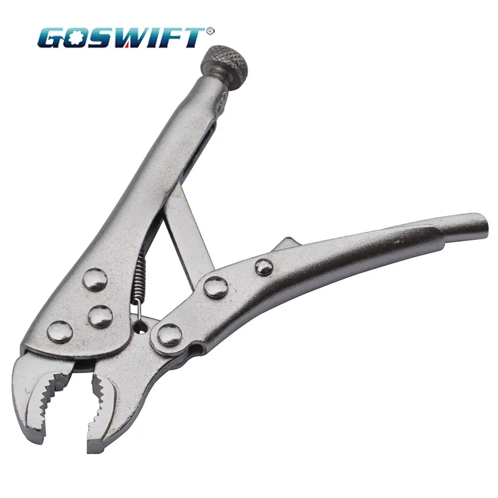 4.5 inch Mini Locking Pliers Curved Jaw Locking Pliers Mini Toughbuilt Multitool Pliers Convenient Pliers for Maintenance
