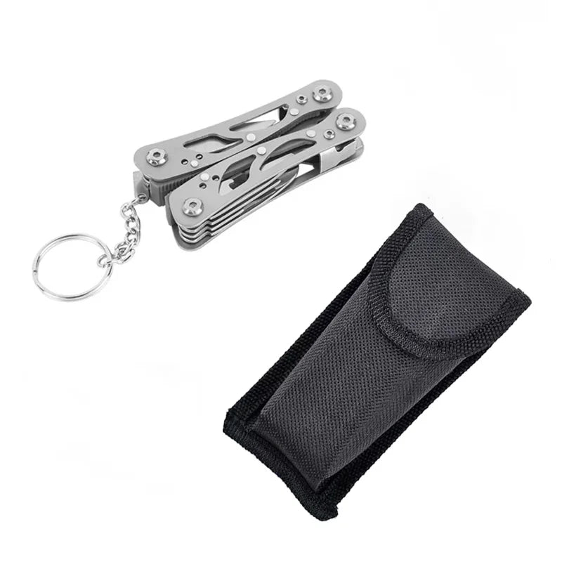 Folding Multi-tool Pocket Knife Pliers Mini Portable Fold Outdoor Hunting Rescue Survival  Multipurpose Repair Tool