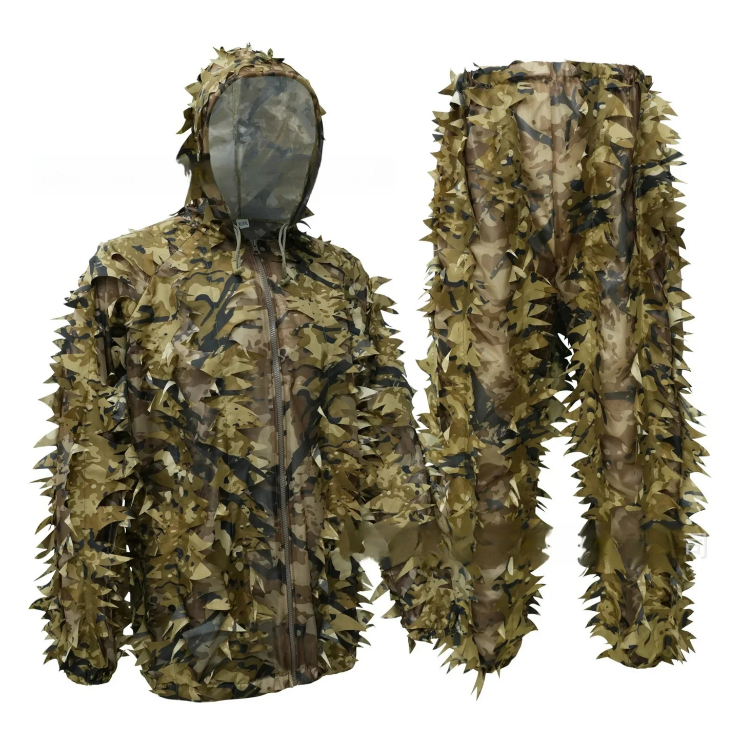 Summer Bionic Camouflage Hunting Suit Quick-Dry Breathable Outdoor Bird Watching Real CS Game Training Clothes