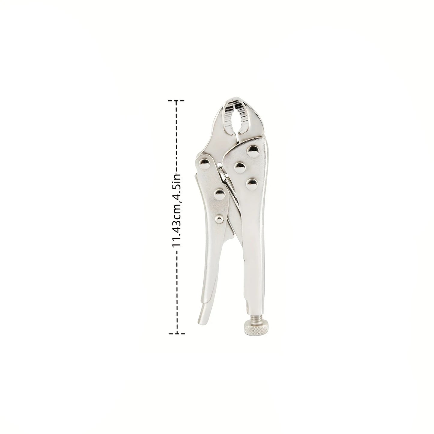 4.5 inch Mini Locking Pliers Curved Jaw Locking Pliers Mini Toughbuilt Multitool Pliers Convenient Pliers for Maintenance