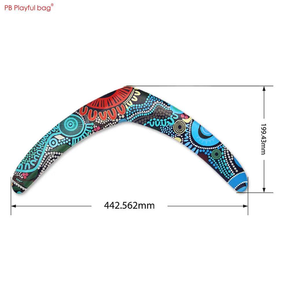 Professional EVA Outdoor Flight Boomerang Adult Child Outdoor Sports Game Toy Soft Safety Boomerang AC164