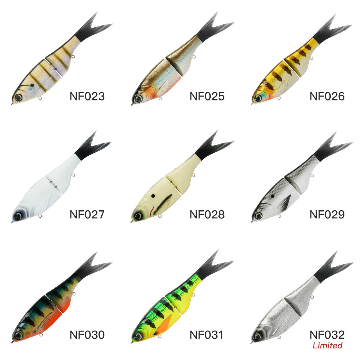 NOEBY AMATA Shad Glide Swimbait 215mm 73g Slow Sinking Joint Bait Bass Pike Catfish Hard Bait Freshwater Saltwater Fishing Lures