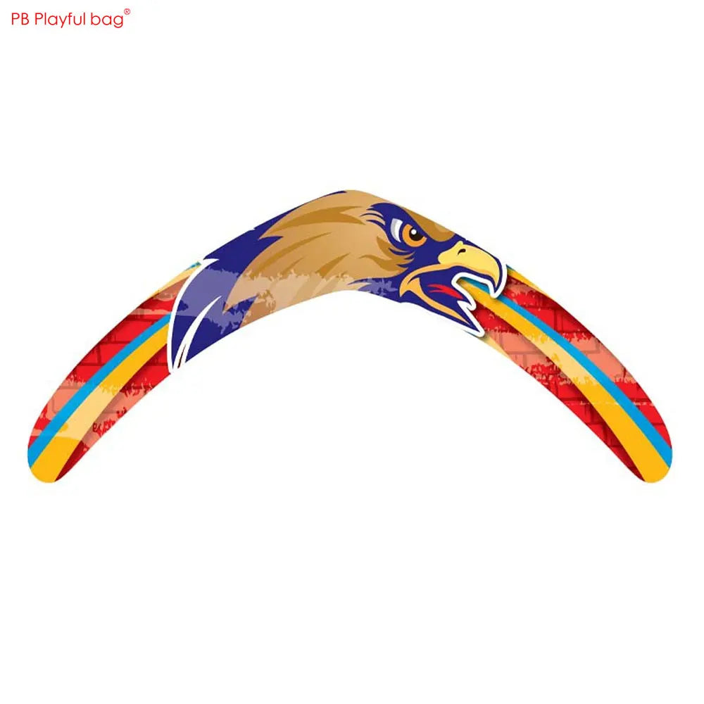 Professional EVA Outdoor Flight Boomerang Adult Child Outdoor Sports Game Toy Soft Safety Boomerang AC164