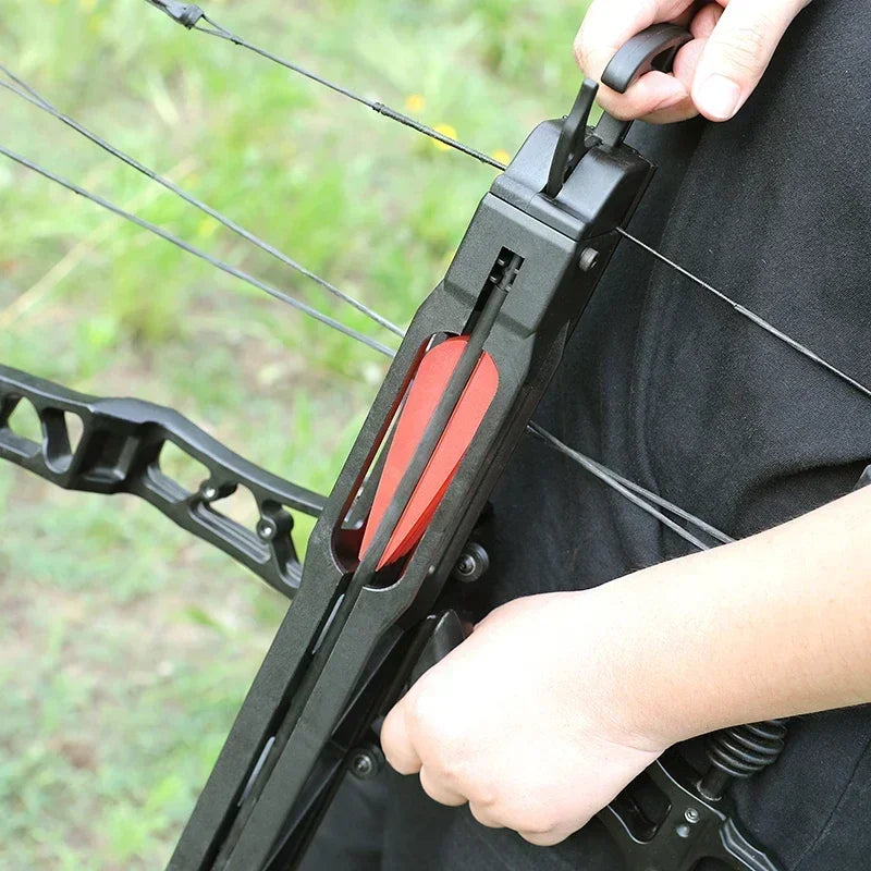 Bow Rapid Arrow Launching Archery Arrow Launcher Compound Bow Hunting Targeting Shooting Laser Sight Scope Bow Accessories
