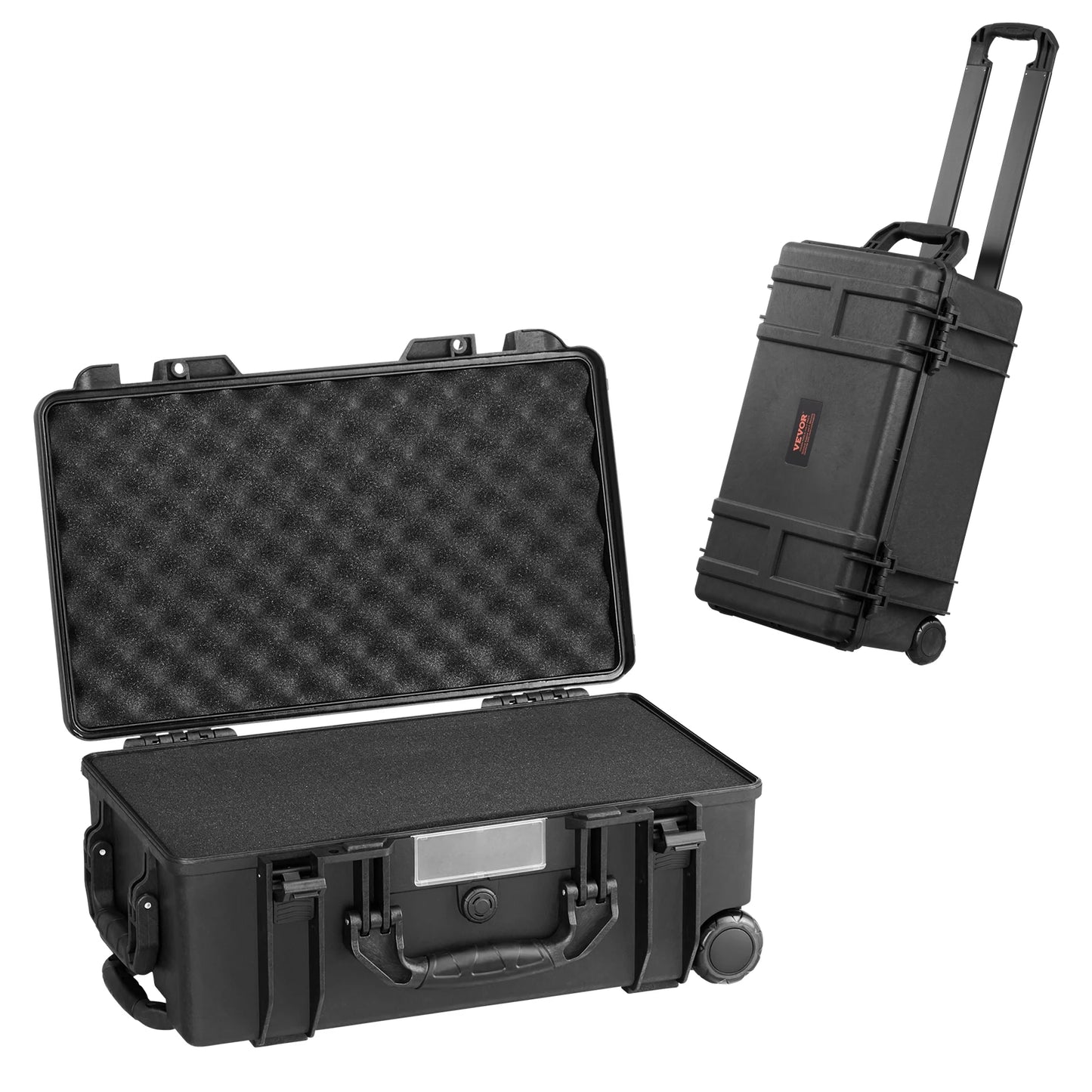 SucceBuy Weatherproof Hard Case HeavyDuty Protective Dry Box Case with Pre-cut Foam for Travel Hunting Military Tactical Cameras