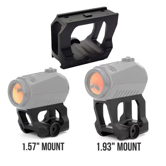 Aluminum T02 T02 Adjustable Scope Unity Riser Mount Dot site Sight Lift Quick Detach 1.57 1.93 inch 20mm Rail Protective Cover