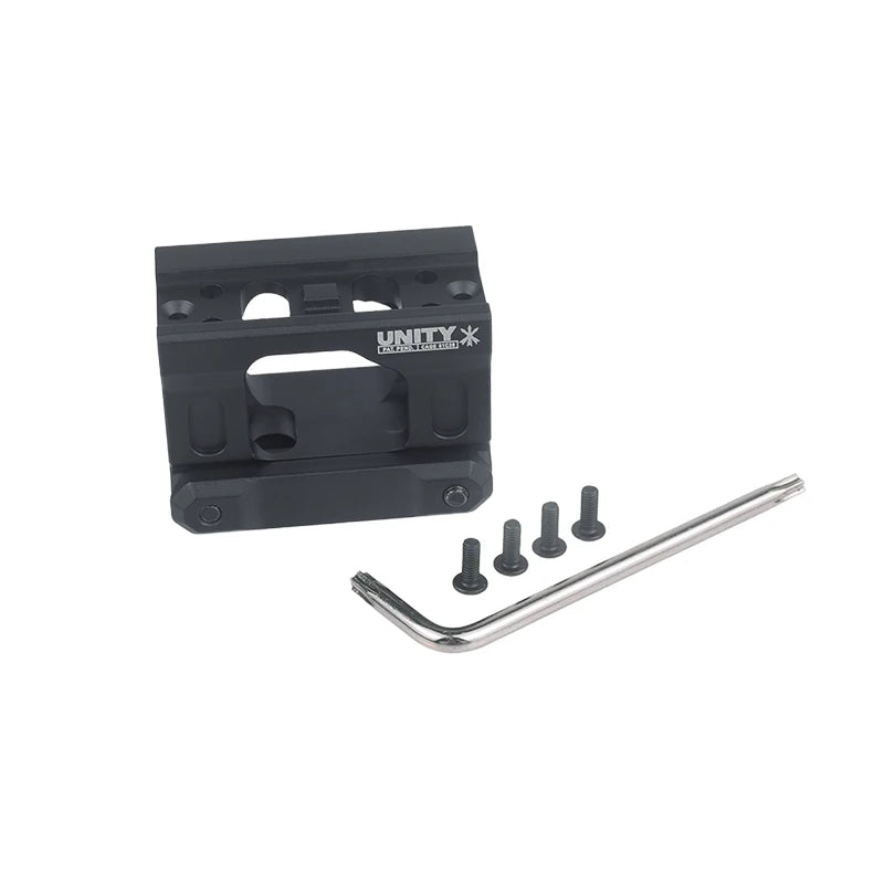 Aluminum T02 T02 Adjustable Scope Unity Riser Mount Dot site Sight Lift Quick Detach 1.57 1.93 inch 20mm Rail Protective Cover