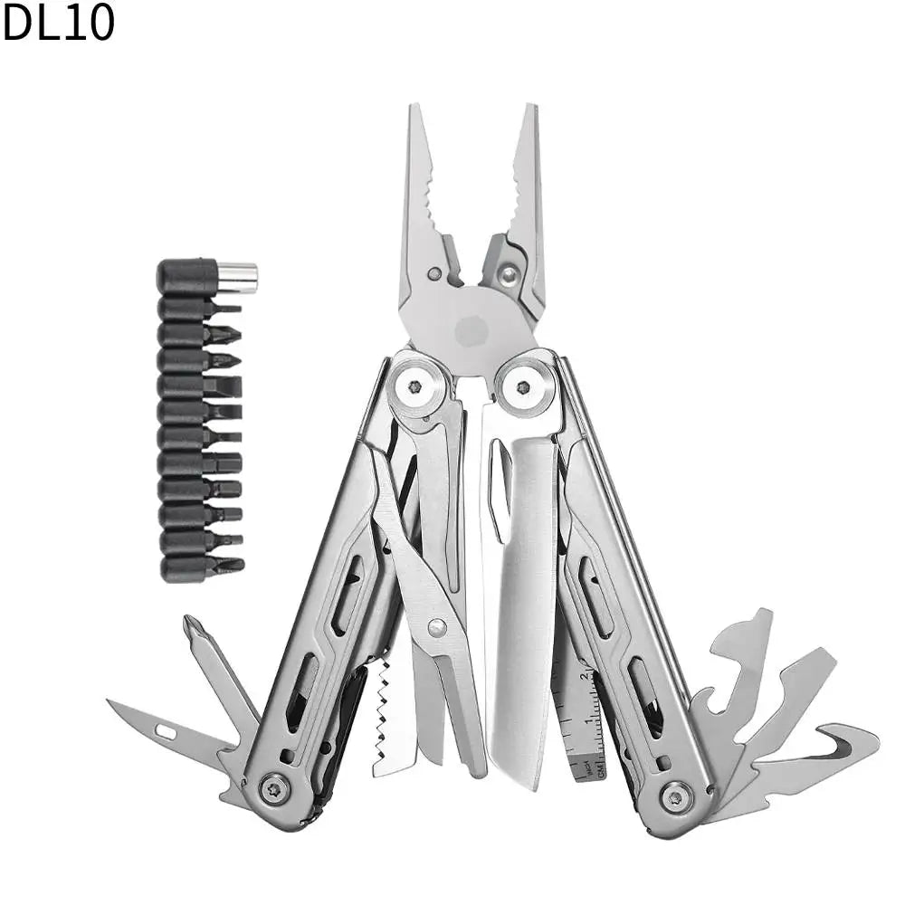 Daicamping DL1B Extra Cutter Scissors Saw Clamp Multi Tools / Clip Pliers Multifunctional Foldable EDC Folding Knife Multitools
