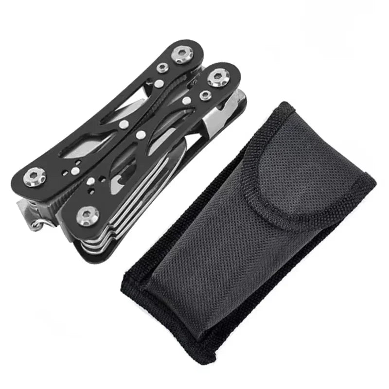 Folding Multi-tool Pocket Knife Pliers Mini Portable Fold Outdoor Hunting Rescue Survival  Multipurpose Repair Tool