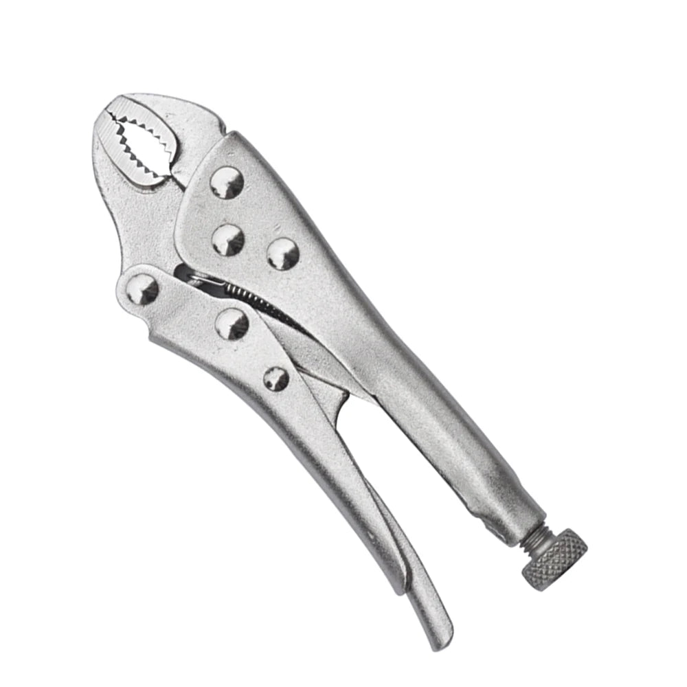 4.5 inch Mini Locking Pliers Curved Jaw Locking Pliers Mini Toughbuilt Multitool Pliers Convenient Pliers for Maintenance