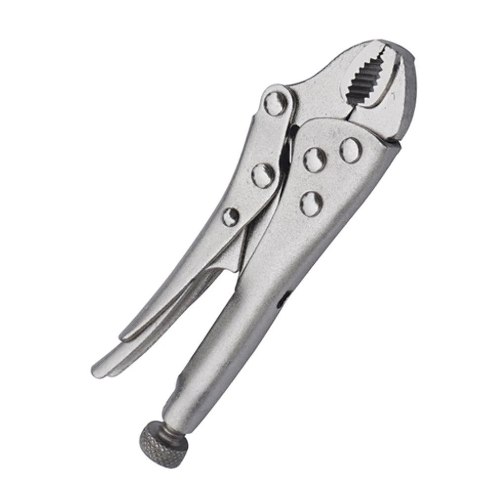 4.5 inch Mini Locking Pliers Curved Jaw Locking Pliers Mini Toughbuilt Multitool Pliers Convenient Pliers for Maintenance