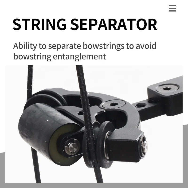 Compound Bow And Arrow Steel Ball Dual-use Hunting Shooting Composite Pulley Bow Set Wholesale Archery Competition Equipment