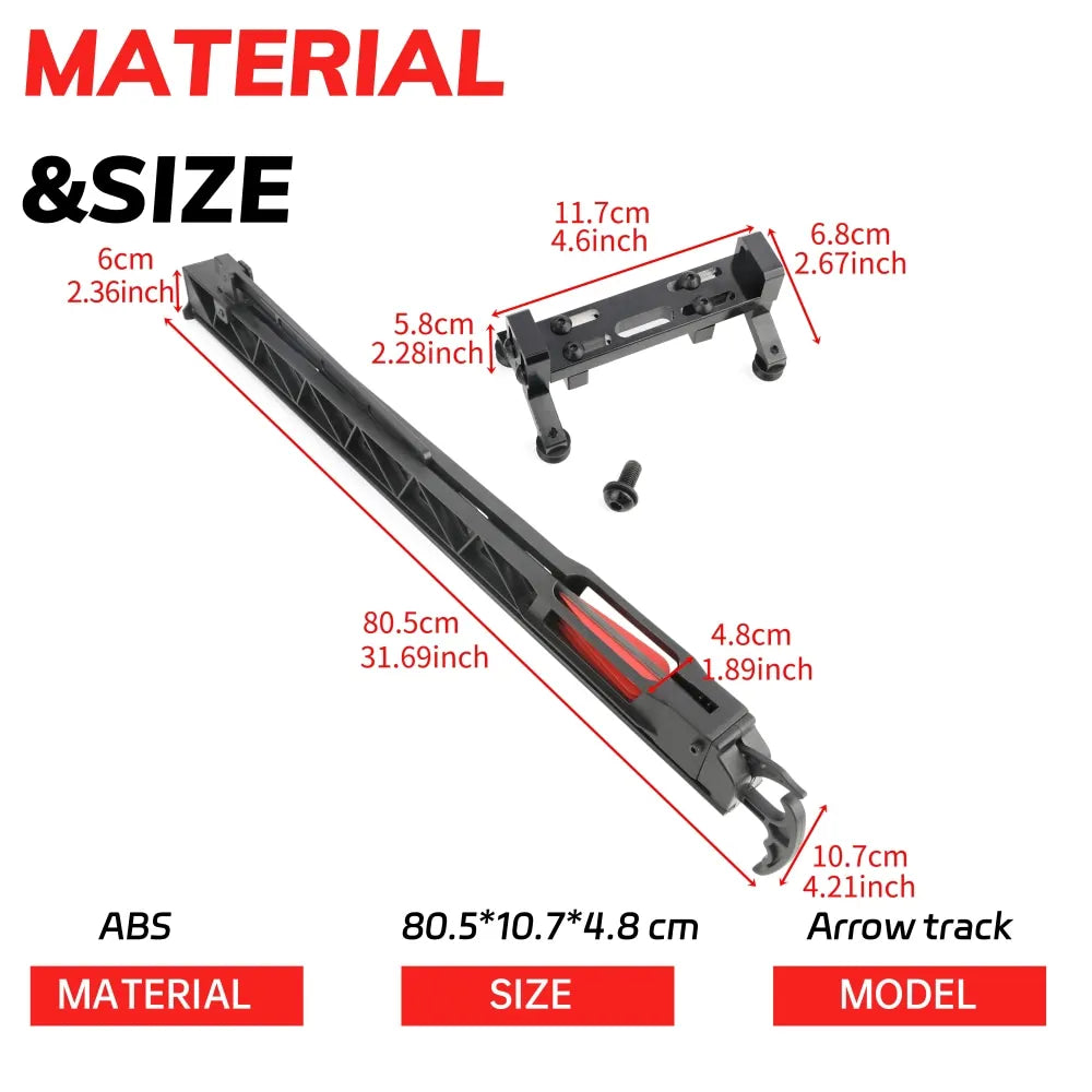 Bow Rapid Arrow Launching Archery Arrow Launcher Compound Bow Hunting Targeting Shooting Laser Sight Scope Bow Accessories