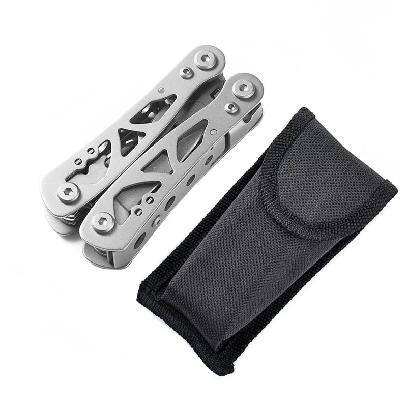Folding Multi-tool Pocket Knife Pliers Mini Portable Fold Outdoor Hunting Rescue Survival  Multipurpose Repair Tool