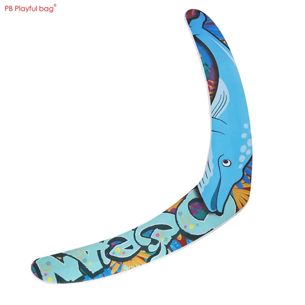 Professional EVA Outdoor Flight Boomerang Adult Child Outdoor Sports Game Toy Soft Safety Boomerang AC164
