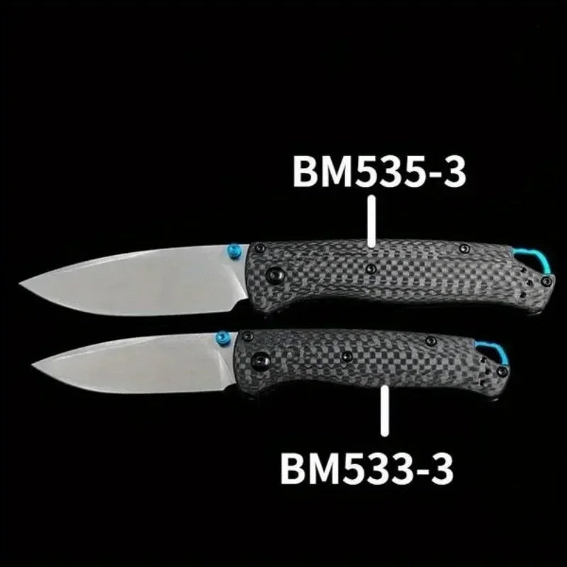 BM Folding Bugout 535/533-3 S35V/S90V Blade Portable Outdoor Camping Pocket Knife for Emergency Cutting Utility Men's Gifts
