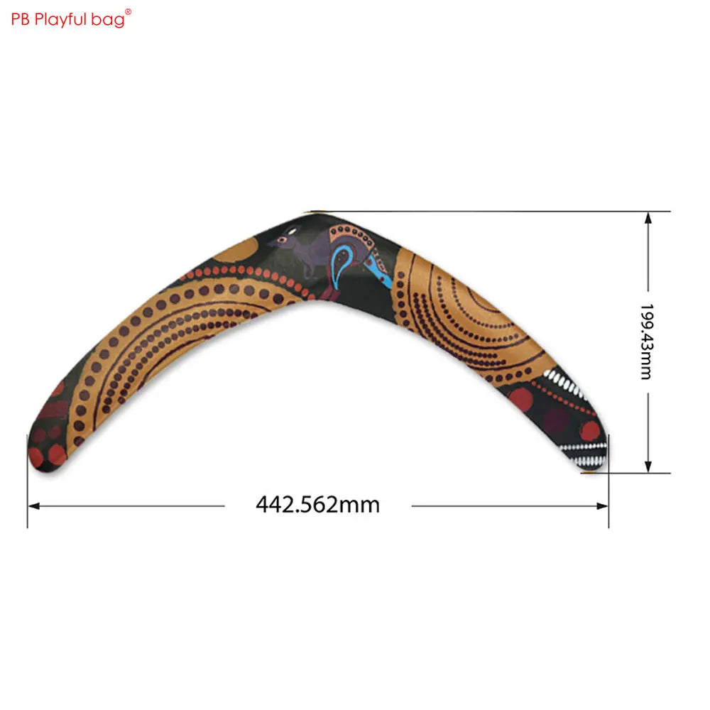 Professional EVA Outdoor Flight Boomerang Adult Child Outdoor Sports Game Toy Soft Safety Boomerang AC164