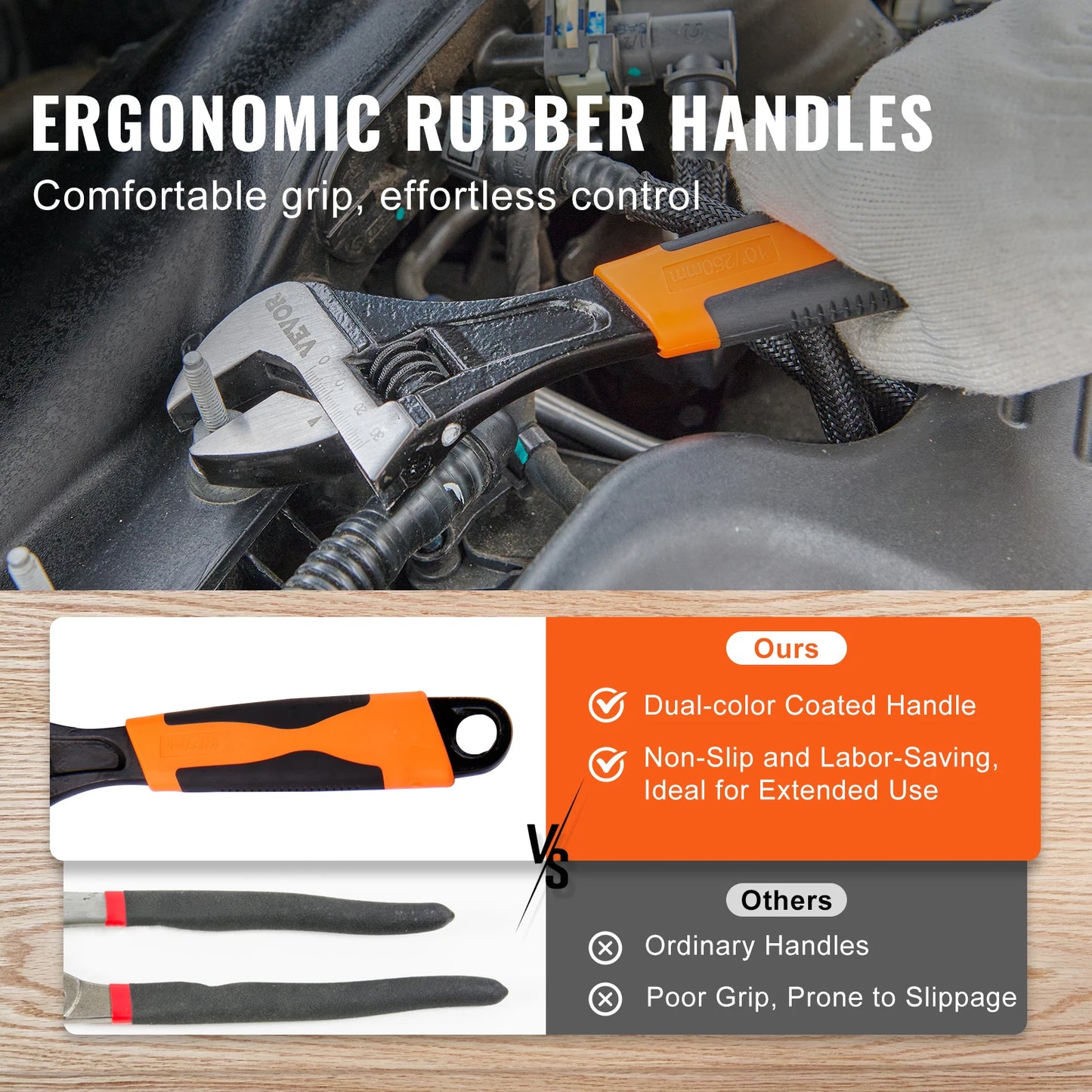 8-Piece Pliers Set High Carbon Steel 12"/10"/8" Groove Joint Pliers 8" Linesman's Pliers 8" Long Nose Pliers