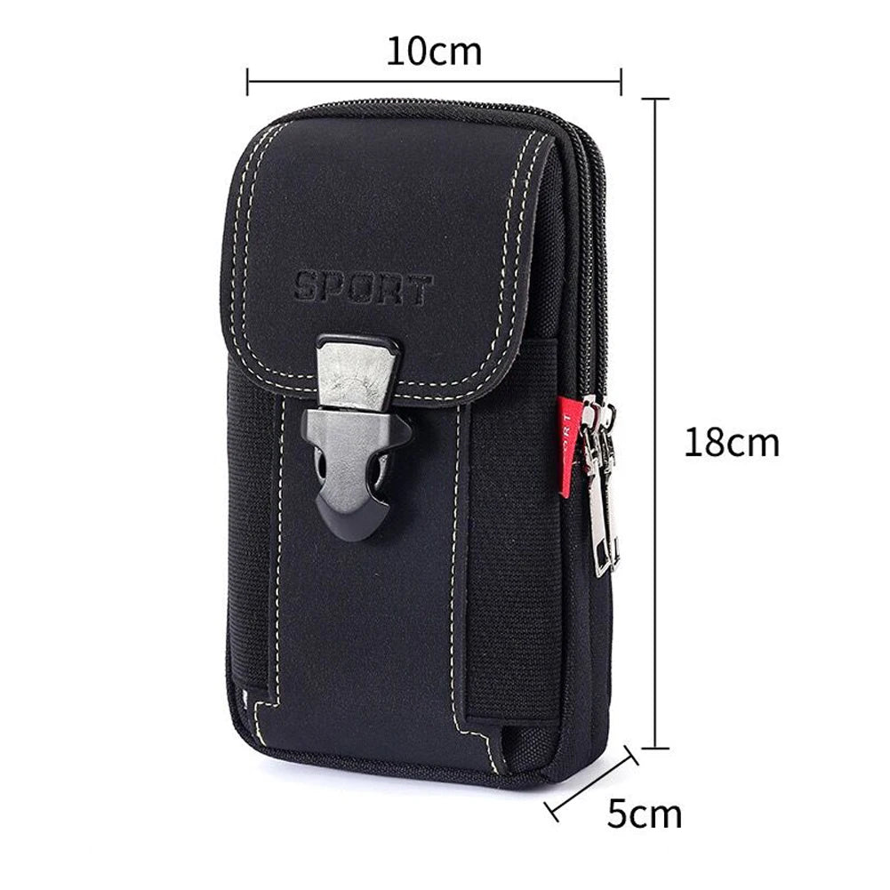 EDC Molle Bag Men Tactical Molle Pouch Belt Coin Purse Waist Bag Outdoor Waist Fanny Pack Phone Pouch Camping Bags