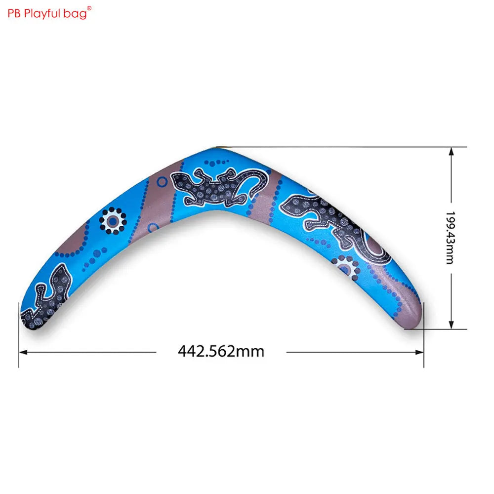 Professional EVA Outdoor Flight Boomerang Adult Child Outdoor Sports Game Toy Soft Safety Boomerang AC164