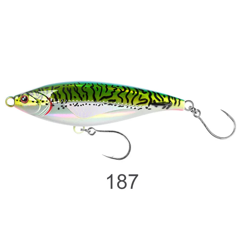 NOEBY Sinking Pencil Fishing Lure 115mm 43g 150mm 85g Long Casting,Artificial Hard Bait for Sea Bass Tuna,Stickbait Fishing Lure